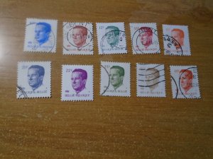 Belgium  #  1289-98  used