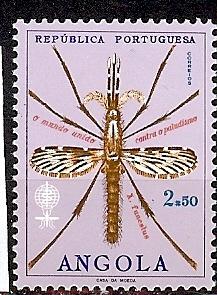 ANGOLA 439 MNH 1962 Anti-Malaria