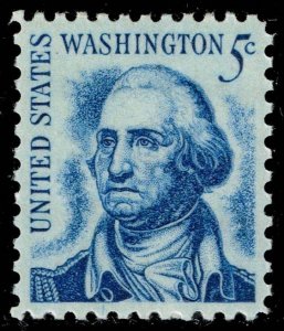 US #1283a George Washington; MNH