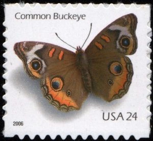 SC#4001 24¢ Common Buckeye Single (2006) SA