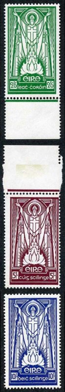 Ireland SG102/4 1937 St. Patrick Wmk SE Fresh M/Mint (5/- is U/M)