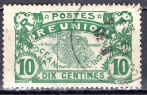 France, Reunion; 1922: Sc. # 66: Used Single Stamp