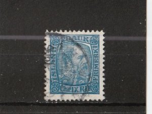 Iceland  Scott#  40  Used  (1902 Christian IX)