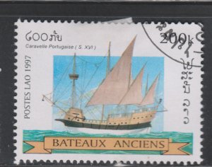 Laos 1351 Sailing Ships 1997