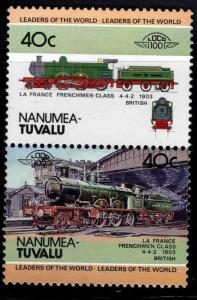 Nanumea-TUVALU Scott 6 MNH** Train pairs