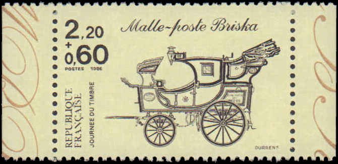 France #B581-B582, Complete Set(2), 1986, Never Hinged