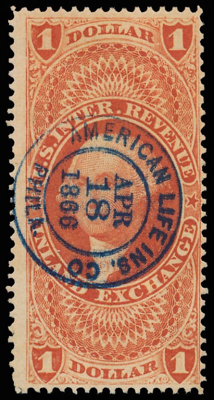U.S. REV. FIRST ISSUE R69c  Used (ID # 98143)