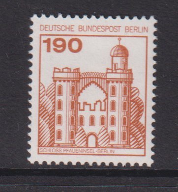 Germany  Berlin   #9N400  MNH  1977  castles  190pf