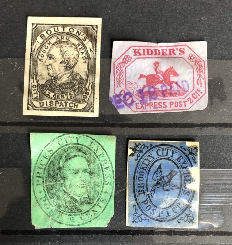 USA Local Express stamps Dispatch