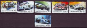 J12819 JLstamps 2002 australia set of 12 used #2035-40, 2041-46 cars