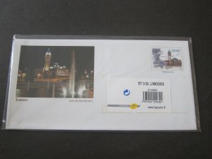 France Laposte 5 pre-paid neat cachet envelop pack 