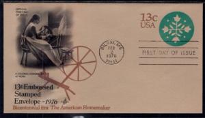 US U572 Homemaker Artcraft U/A FDC