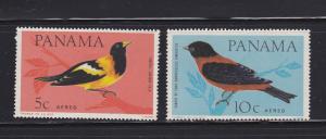 Panama C337-C338 Set MNH Birds (B)