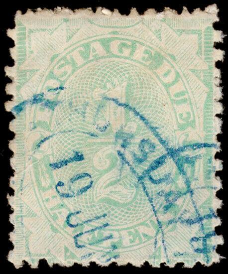 Australia Scott J9, perf. 12x11 (1902-04) Used F, CV $18.00 M