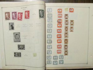 uncatalogued collection on pages Hungary 1949-53 160 stamps