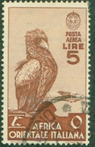 ITALIAN EAST AFRICA C9 MH (RL) 4818 CV $42.50 BIN $20.00