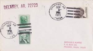 United States Arkansas Delaney 72723 1970 4-bar  1966-1976  Philatelic  Sm...