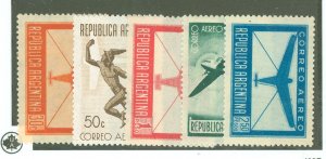 Argentina #C38-42 Unused Single (Complete Set)