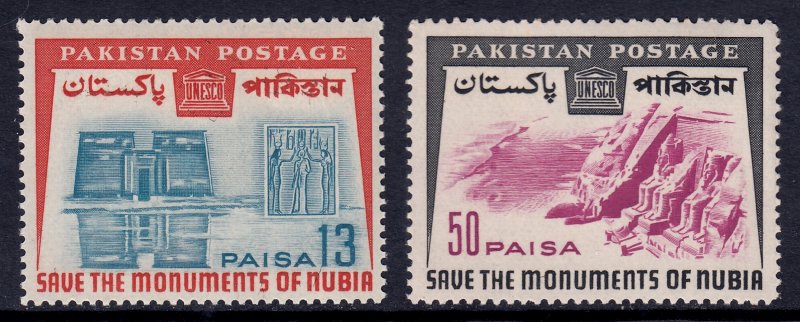 Pakistan - Scott #204-205 - MNH - SCV $2.30