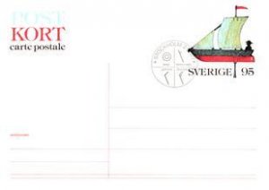 Sweden, Worldwide Government Postal Card