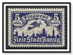 Danzig #C15 Airmail NG