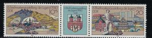 Germany DDR Scott # 2321a, mint nh, se-tenant, WZd454