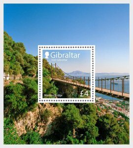 Gibraltar - Postfris/MNH - Sheet Visit Gibraltar 2022