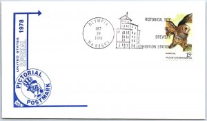 US SPECIAL EVENT COVER HISTORIC OLD BREWERY AT OLYMPIA WASHINGTON ROUNDUP 1978-C