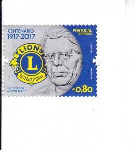 2017 Portugal Lions Clubs Centenary (Scott 3904) MNH