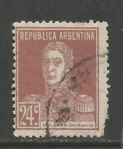 ARGENTINA 349B USED FAULTY V626