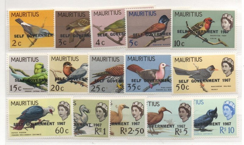 Mauritius 306-20 Set  Mint Never Hinged