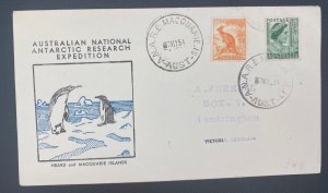 1951 Australia Antarctic Territory First Day Cover To Sandringham Research Exped