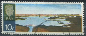 South Africa Sc#370 Used, 10c multi, H.F. Verwoerd-dam (1972)