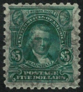 MALACK 480 F/VF, nice stamp, $5 Marshall, nice w3445