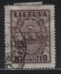 Lithuania 288 Coat of Arms 1934