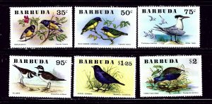 Barbuda 238-43 MNH 1978 Birds   #2