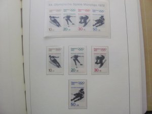 GERMANY MNH 1949-1972 (4) LIGHTHOUSE & SCHAUBEK ALBUMS COMPLETE  SIGNED (38)