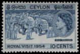 Ceylon SC#318 Used f/vf
