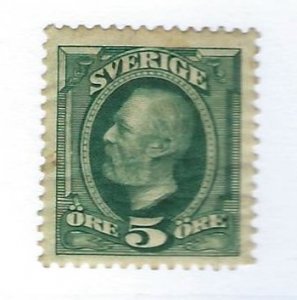 Sweden SC#56a Mint VF partial gum SCV$11.50...Worth a Close look!!