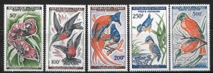 Chad Scott C2-C6 MNHOG - 1961-63 Native Birds in Pairs Issue - SCV $35.00