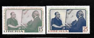 LIBERIA, 614-615, MNH, OATH OF OFFICE