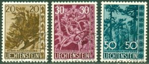 LIECHTENSTEIN 353-5 USED (RL) 5341 CV $25.50 BIN $7.50