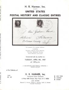HR Harmer: Sale # 1887  -  United States Postal History a...