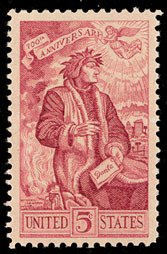 1268 Dante F-VF MNH single