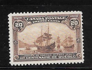 Canada #103 MH Single