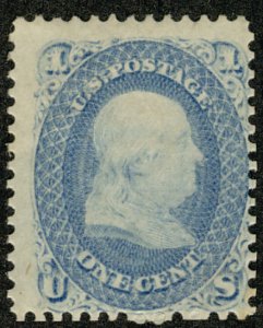 #63  Scott CV $275  #63 Fine OG Hr, paler shade, fresh clear impression, very...