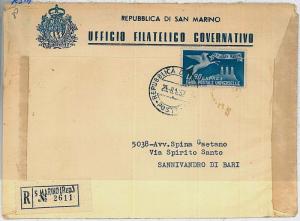 MITHOLOGY \ PEGASUS - POSTAL HISTORY: SAN MARINO - FDC COVER 1952