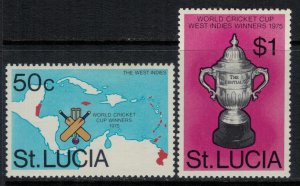 St. Lucia #403-4*  CV $2.65