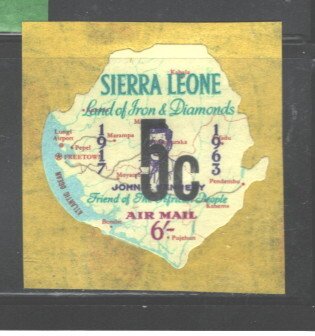 S. LEONE 1965 S.GIBBONS(ONLY) 4th ISSUE #363 MNH; SEE NOTE IN SCOTT, BUT NO #