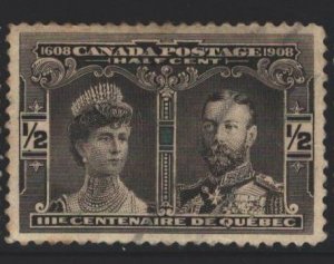 Canada Sc#96 MH - mark on frront